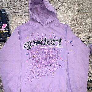 Purple Sp5der Hoodie (Medium)